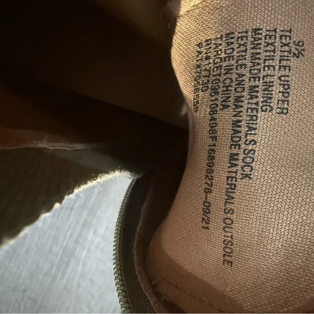 Olive Green Combat Boots - Picture 5 of 5